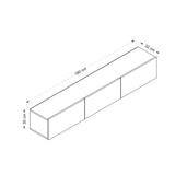 TV- Prime Wandkonsole - Prime Möbel