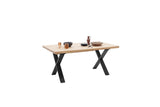 Brooklyn Ausziehesstisch Wildeiche/Eiche  180cm-280x77x100cm Prime Möbel