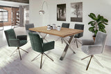 Brooklyn Ausziehesstisch Wildeiche/Eiche  180cm-280x77x100cm Prime Möbel