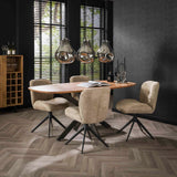 Esstisch Harper 180x95cm Massivholz modernes Design Prime Möbel