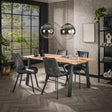 Esstisch Dinner 180cm x 90cm– Akazie Massiv Natur - Prime Möbel