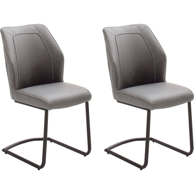 Stuhl Amsterdam, (Set), 2 Stück Kunstleder, belastbar bis 120 Kg Prime Möbel