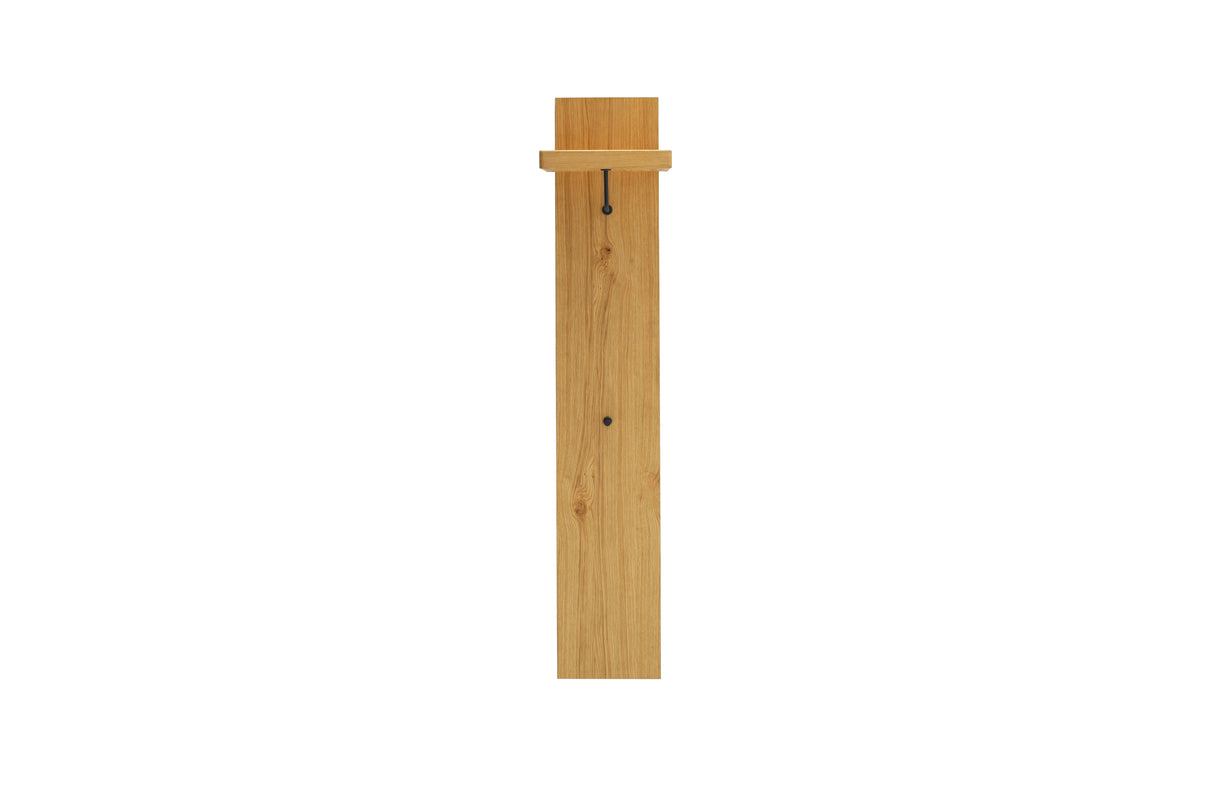 BARCELONA Garderobenpaneel Eiche geölt Massiv  37x 177 cm Prime Möbel