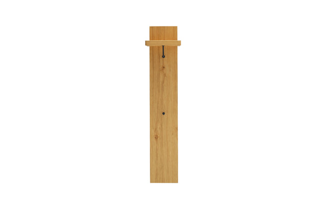 BARCELONA Garderobenpaneel Eiche geölt Massiv  37x 177 cm Prime Möbel