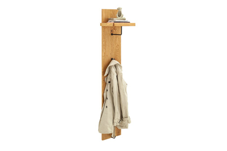 BARCELONA Garderobenpaneel Eiche geölt Massiv  37x 177 cm Prime Möbel