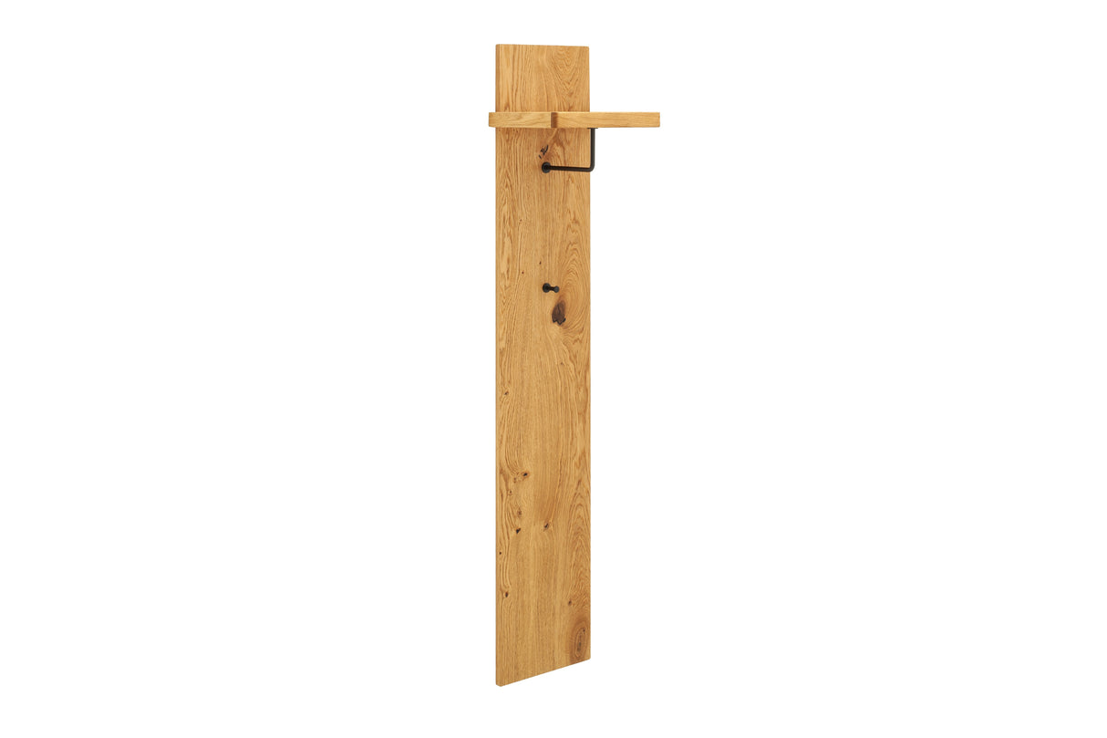BARCELONA Garderobenpaneel Eiche geölt Massiv  37x 177 cm Prime Möbel