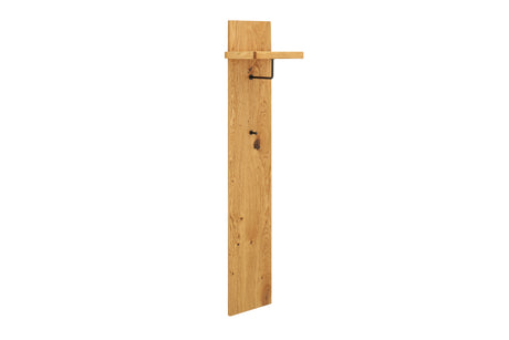 BARCELONA Garderobenpaneel Eiche geölt Massiv  37x 177 cm Prime Möbel