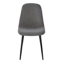 Camden Esszimmerstuhl mit Cordbezug grau/beige/olive - Prime Möbel