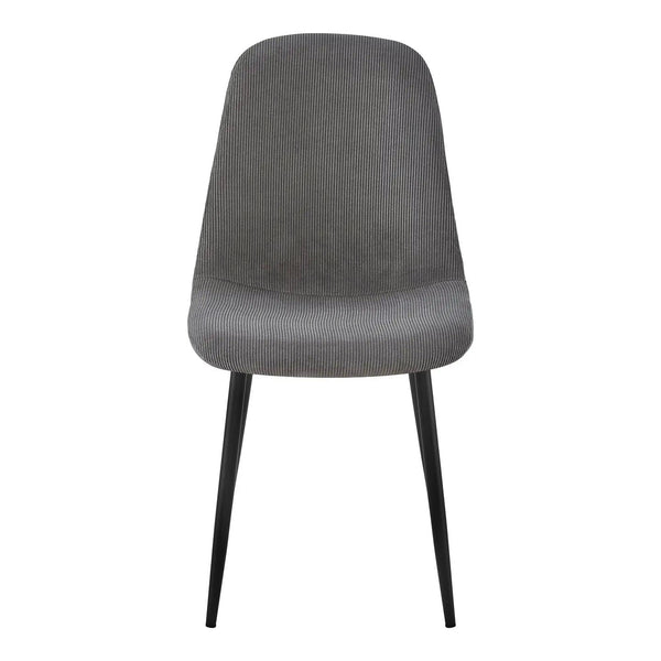 Camden Esszimmerstuhl mit Cordbezug grau/beige/olive - Prime Möbel