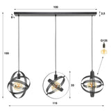 Cosmos Mesh Hängelampe Flexibles Design - Prime Möbel