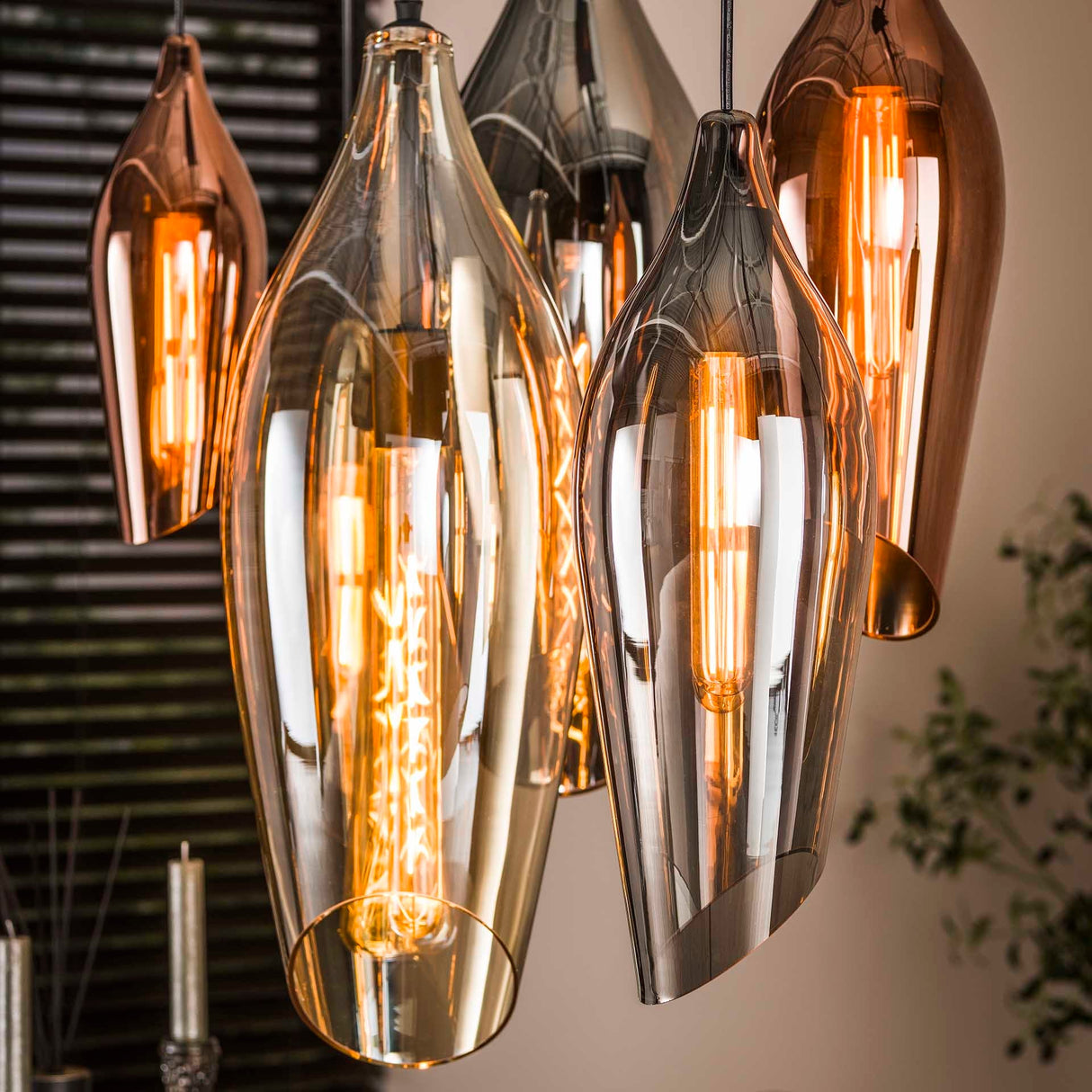Hängelampe Cocoon Mix Glas Stilvoller Blickfang für Ihr Zuhause - Prime Möbel