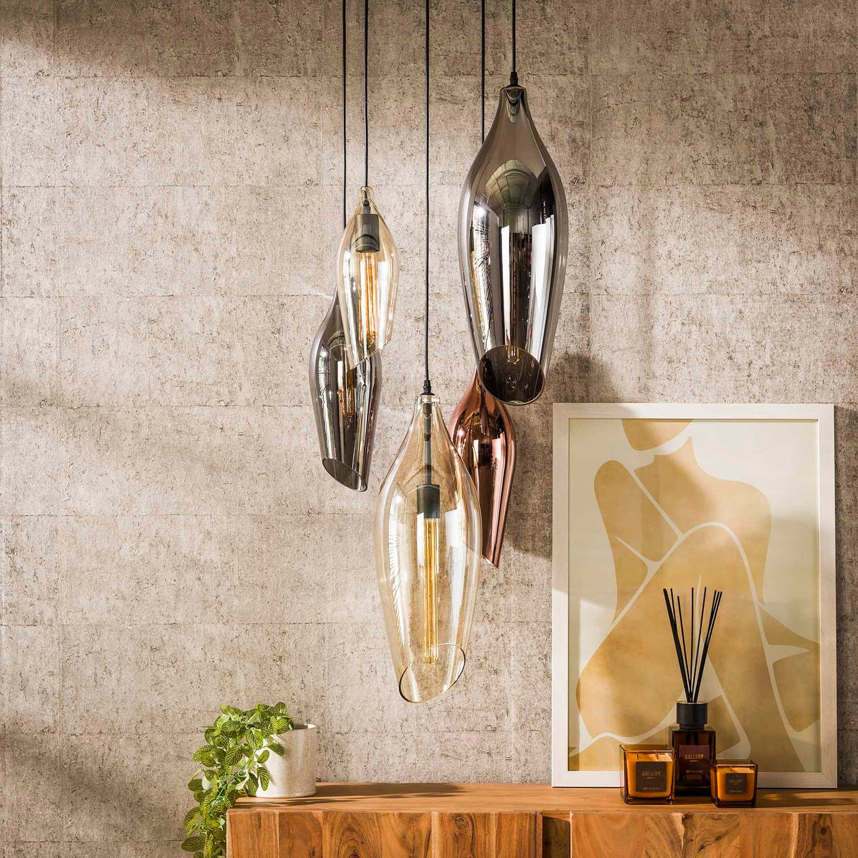 Hängelampe Hot Cocoon Mix Glass Prime Möbel