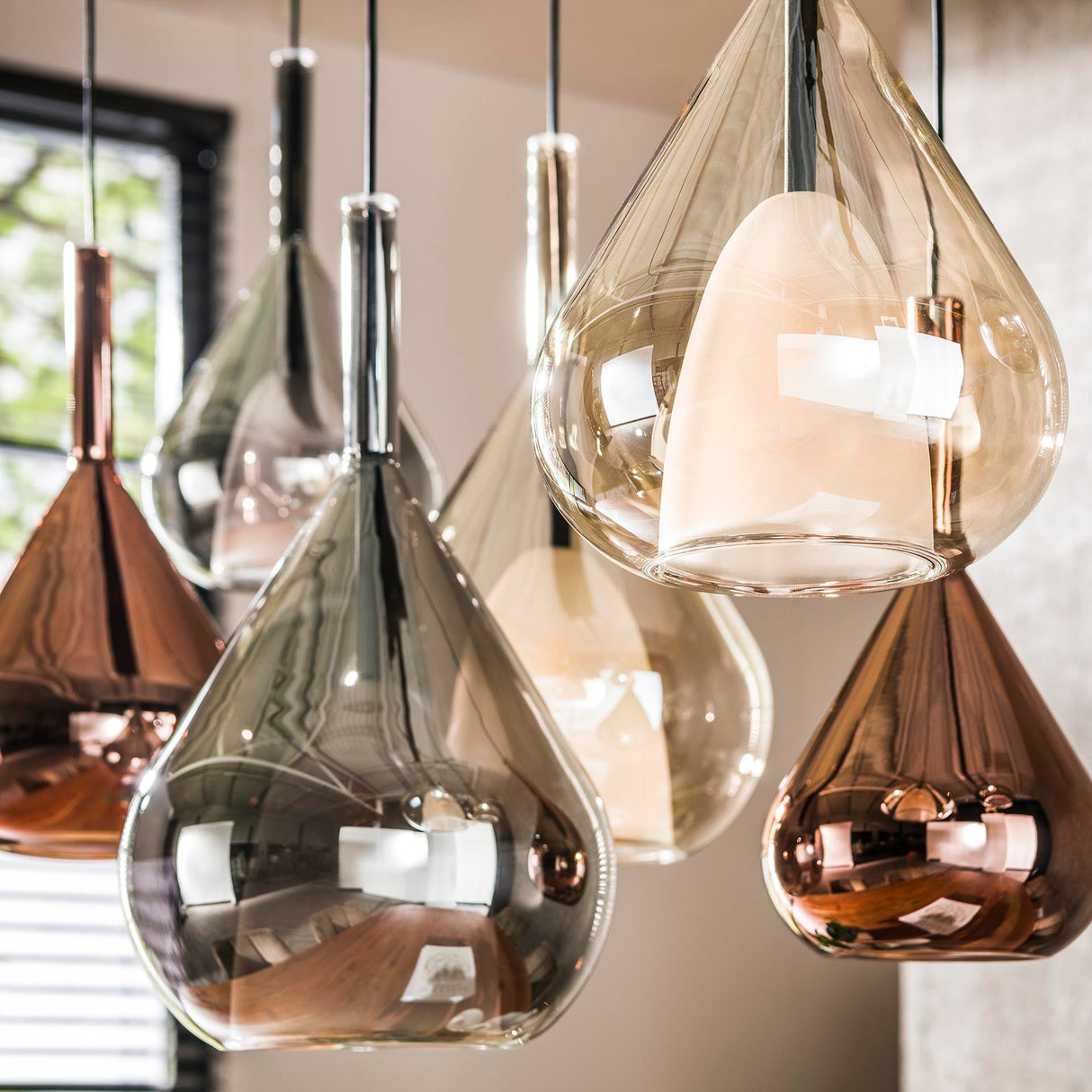 Hängelampe Wings Mix Glass Vielseitige Eleganz für Ihr Zuhause - Prime Möbel
