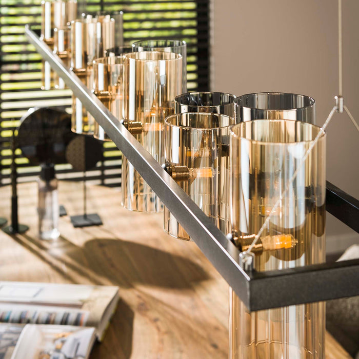 Hängelampe Zylinder-Mischglas - Prime Möbel