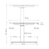 Höhenverstellbarer Schreibtisch XDKB 12W Perfektion für Ihren Arbeitsplatz - Prime Möbel