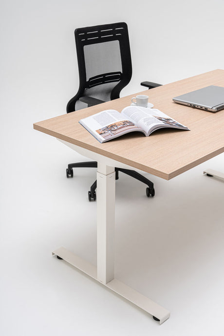 Prime Drive Schreibtisch Eiche Höhnverstellung 160x80cm - Prime Möbel
