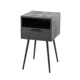 Nachttisch Marina – Mangoholz 60x35cm - Prime Möbel