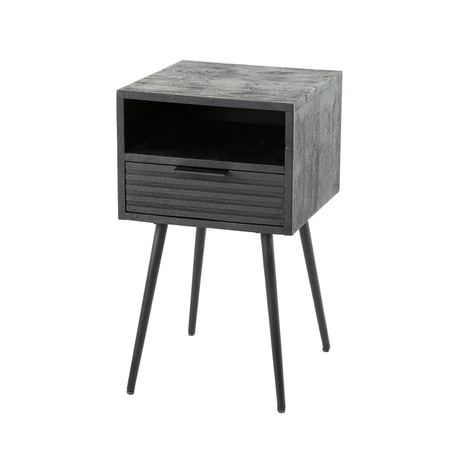 Nachttisch Marina – Mangoholz 60x35cm - Prime Möbel