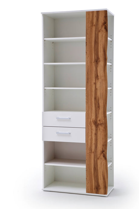 GRANADA Regal Weiss/Wotan Eiche 205x97cm Prime Möbel