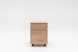 Mono Rollcontainer Bernsteineiche  B428x T600x H586mm - Prime Möbel