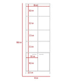 Set PRIME Z Office, Schreibtischregal 120+Bücherregal - Prime Möbel