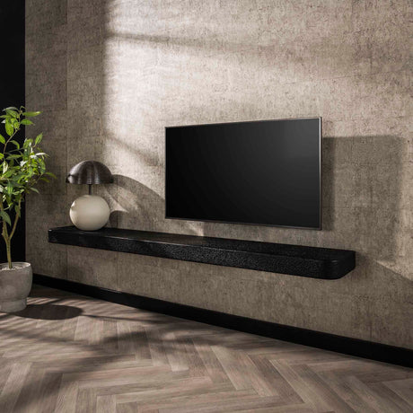 Metallic TV-Wandregal 200cm - Prime Möbel