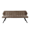 Sitzbank Raster 180cm Modern Stil Prime Möbel
