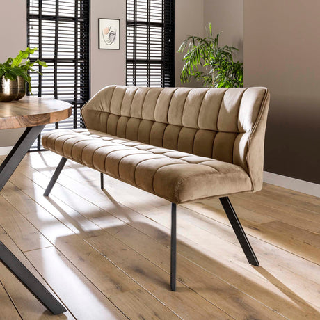 Sitzbank Raster 180cm Modern Stil Prime Möbel