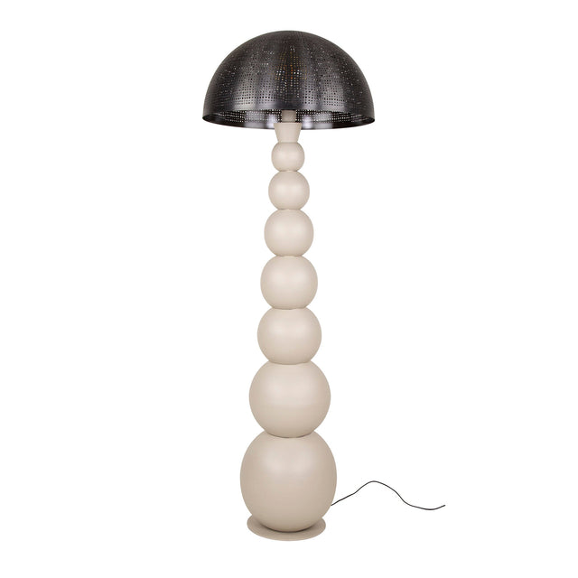 Stehlampe in natürlichem Grau – Eleganz und Moderne vereint - Prime Möbel