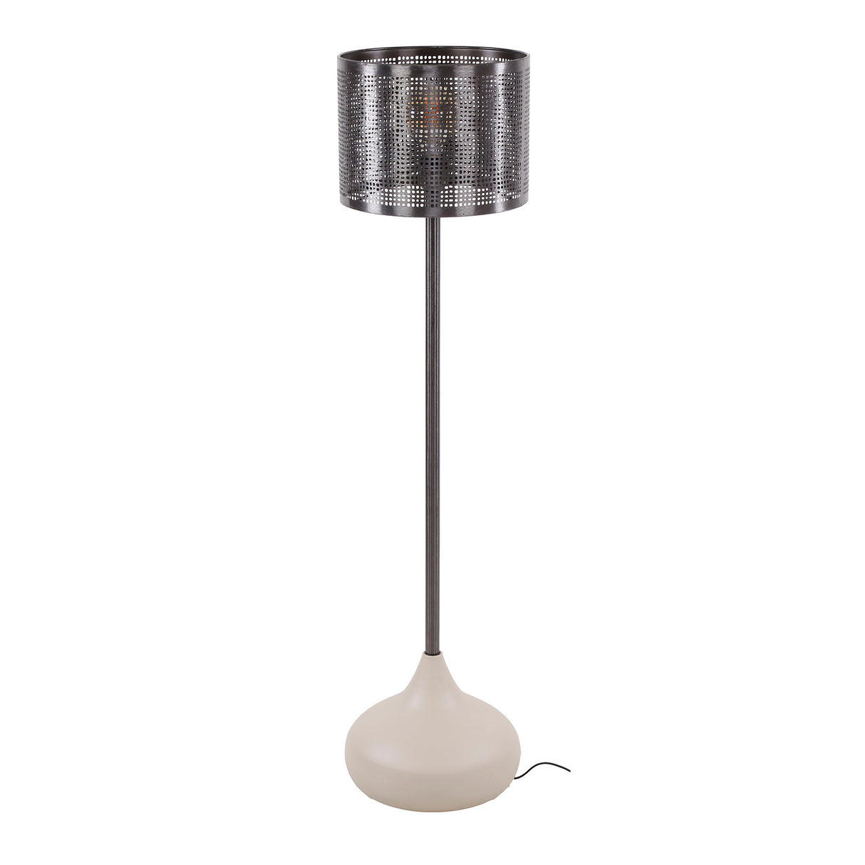 Stehlampe in natürlichem Grau – Trendige Eleganz für Ihr Zuhause - Prime Möbel