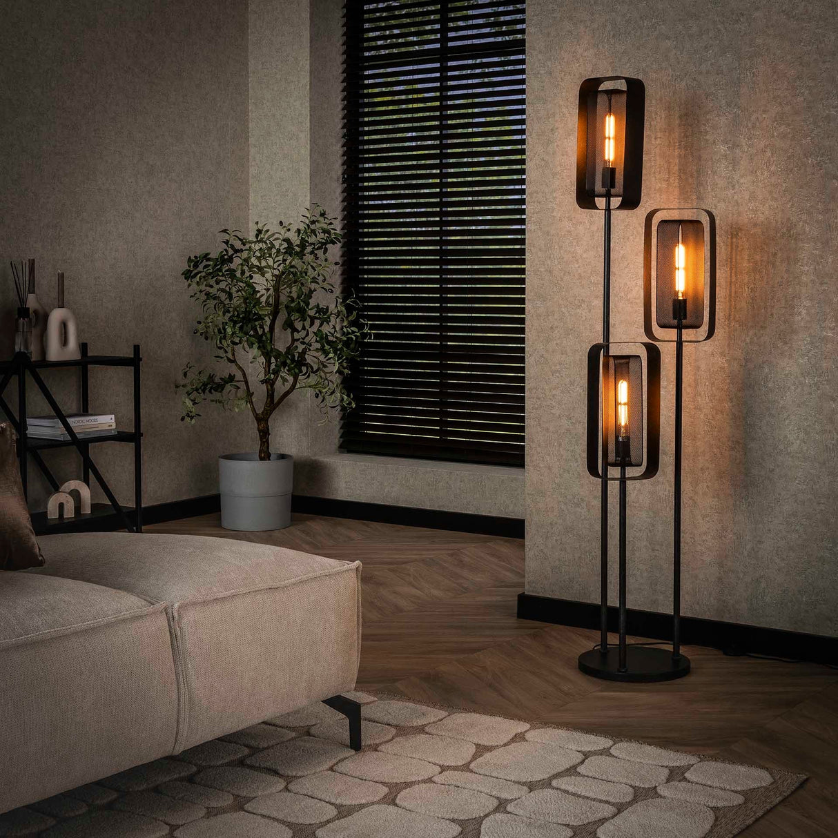 Stehlampe Mesh Rotate Stilvolle Beleuchtung Prime Möbel