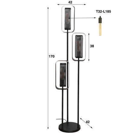 Stehlampe Mesh Rotate Stilvolle Beleuchtung Prime Möbel