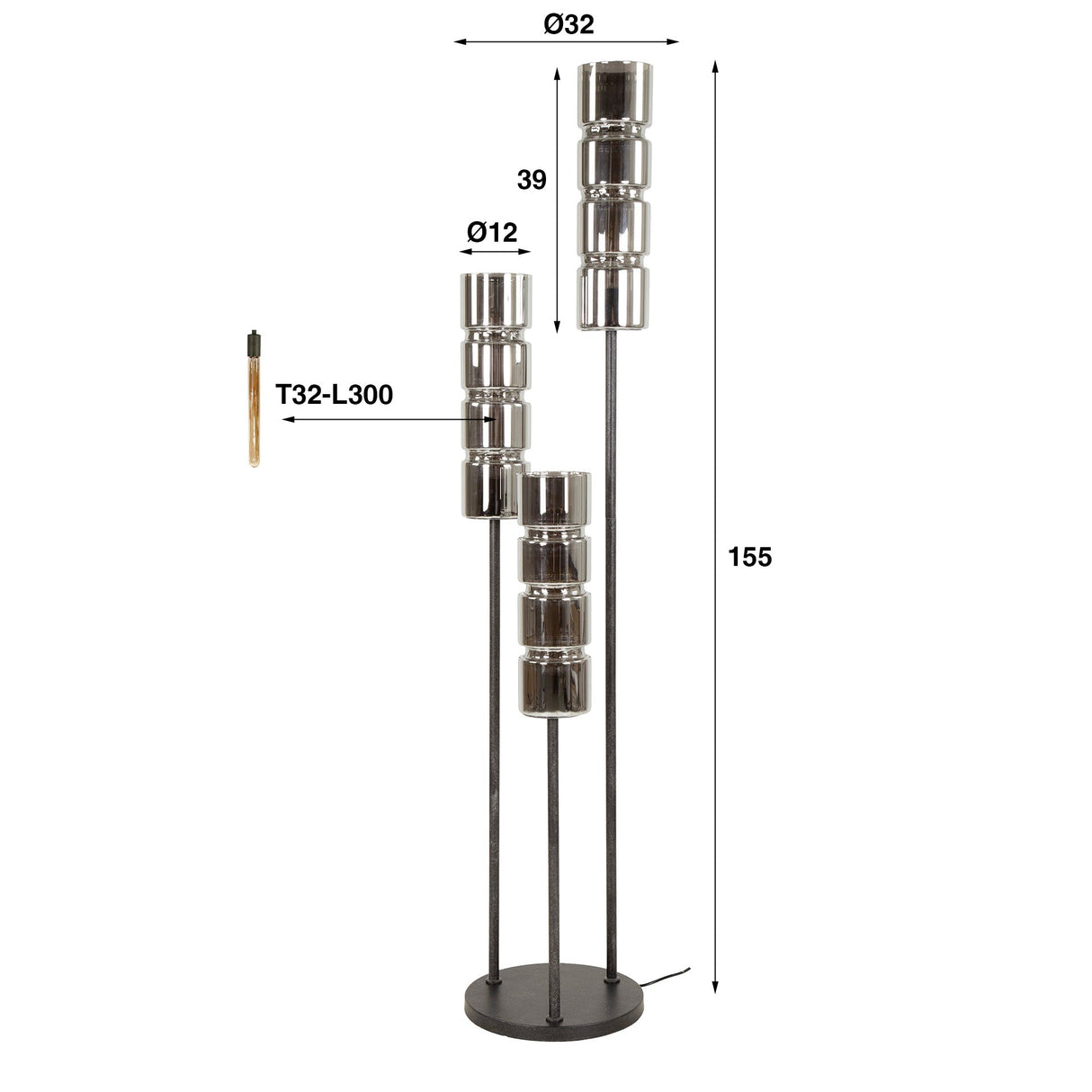 Stehlampe Ziggi Stil für Ihr Zuhause Prime Möbel
