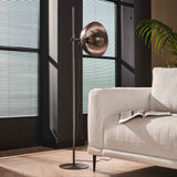 Stehleuchte Adjust mit schwarzem Nickel-Finish - Prime Möbel