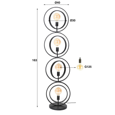 Stehleuchte Turn Around XL - Prime Möbel