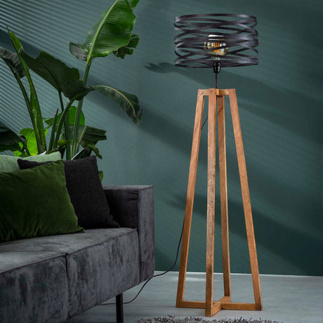 Stehleuchte Twisted Holz - Prime Möbel