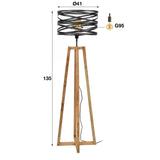 Stehleuchte Twisted Holz - Prime Möbel