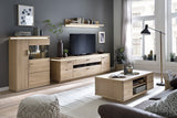 BARCELONA TV-Element Eiche Massiv 210 x 68 x 50 cm Prime Möbel