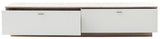 Santerno TV- Element Weiss/Viking Oak 210x50cm Prime Möbel