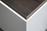 TV-Möbel Merbena Amberg Eiche/weiss matt 210x65x50cm Prime Möbel