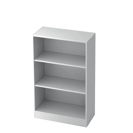Holz Bücherregal 2 Fachböden 800 x 400 x 1.270 mm Weiß Red Line