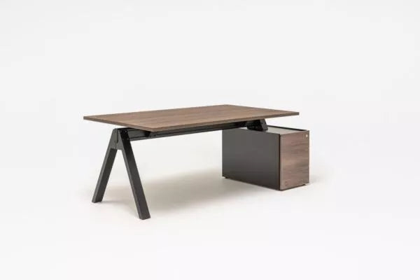 Chefschreibtisch mit Container Viga