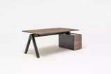 Chefschreibtisch mit Container Viga