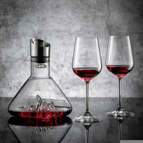 Prime Weinkaraffe Handgefertigt 1500ml SKULPTURALE GEBIRGE