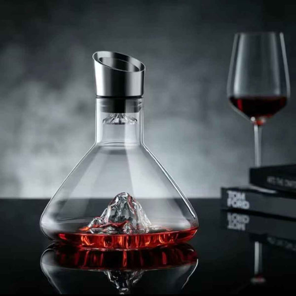 Prime Weinkaraffe Handgefertigt 1500ml SKULPTURALE GEBIRGE
