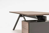 Chefschreibtisch mit Container Viga