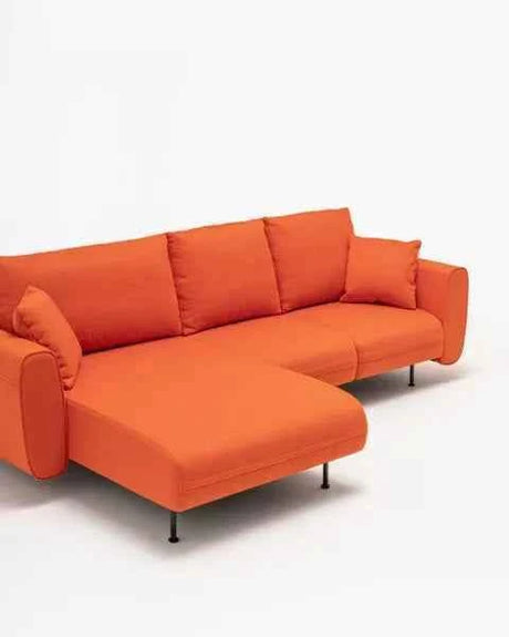 Loris Ecksofa L 290x165cm orange