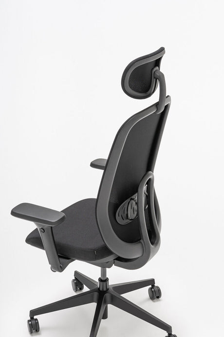 Oliver Bürostuhl 360 Kopf.+ 4D schwarz /beige - Prime Möbel