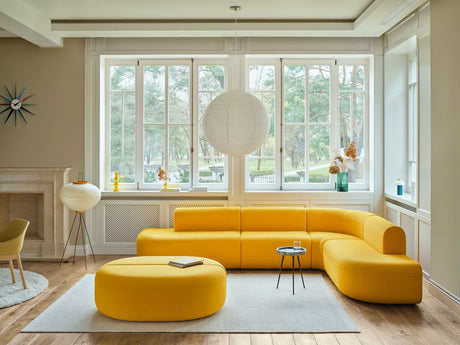 Artiko Ecksofa Weiss- 320cm x 230cm - Prime Möbel