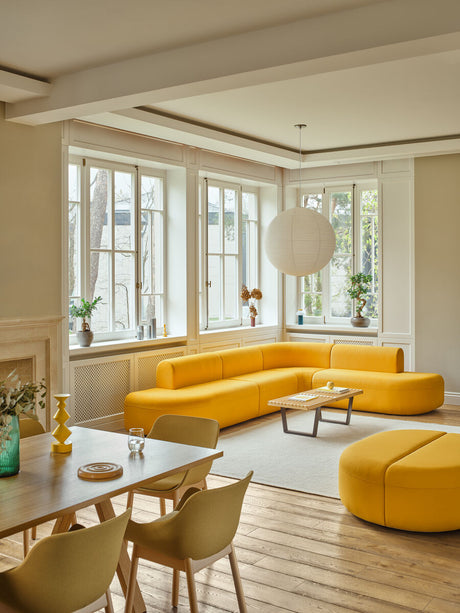 Artiko Ecksofa Gelb - 320cm x 230cm Blue Line